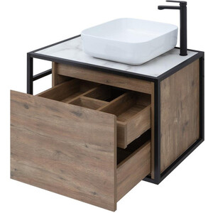 Мебель для ванной Aquanet Nova Lite Loft 75 правая, дуб рустикальный