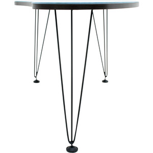 Стол журнальный Мебелик Оникс 2 черный, Luminar 195 (П0005759)