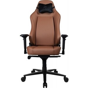 Компьютерное кресло (для геймеров) Arozzi Primo - full premium leather brown