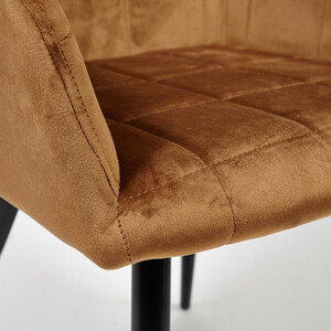 Кресло TetChair Beata (mod. 8266) металл/ткань коричневый (G-062-61) /черный