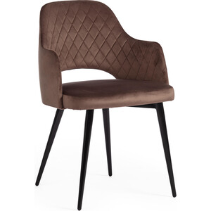 Кресло TetChair Valkyria(mod. 711) ткань/металл коричневый barkhat 12/черный кресло tetchair
