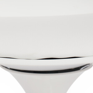 Стул TetChair Tulip fashion chair (mod.109) металл/пластик / PU белый/белый