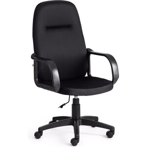 Кресло TetChair Leader ткань, черный TW-11 офисное кресло tetchair leader ткань бордо 2604