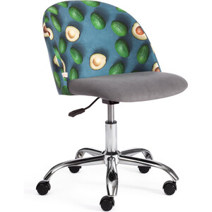 Кресло TetChair Melody ткань/флок серый, Botanica 11 avocado / 29 офисное кресло для посетителей dobrin cody lmr 102n серый