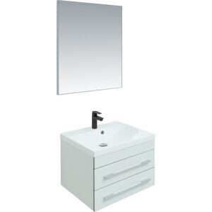 Мебель для ванной Aquanet Верона 58 белый матовый пенал aquanet верона 35 матовый 272431