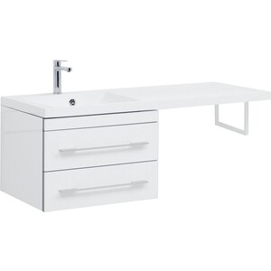 Мебель для ванной Aquanet Верона 120 (58) левая, белая