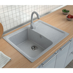 Кухонная мойка Gamma Stone GS-3-10 серый