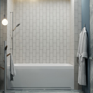Акриловая ванна Triton Прага 170х70 на каркасе, с фронтальной панелью (Щ0000049392, Щ0000049121)
