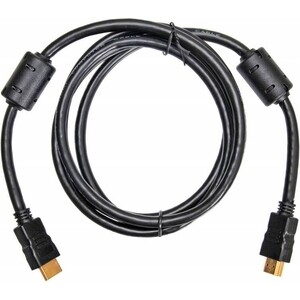 Кабель HDMI Buro HDMI 1.4 HDMI (m)/HDMI (m) 1.8м. феррит.кольца черный (HDMI-19M/19M-1.8M-MG)