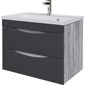 Мебель для ванной Grossman Талис 70х45 бетон пайн/графит