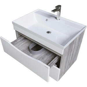 Мебель для ванной Grossman Талис 70х45 бетон пайн/белый глянец