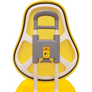 Детское кресло ErgoKids Y-400 YE обивка желтая однотонная
