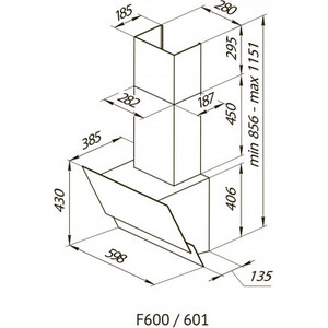 Вытяжка Kuppersberg F 600 BX