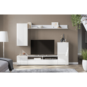 Гостиная SV - мебель МГС 4 белый (101573)