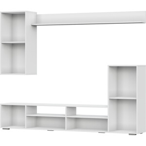 Гостиная SV - мебель МГС 4 белый/цемент светлый (101574)