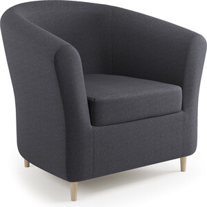 Кресло Шарм-Дизайн Евро Лайт серая рогожка кресло шарм дизайн евро рогожка латте