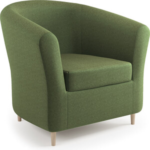 Кресло Шарм-Дизайн Евро Лайт зеленая рогожка