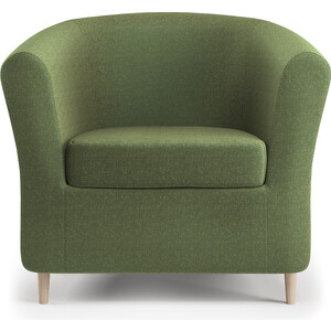 Кресло Шарм-Дизайн Евро Лайт зеленая рогожка