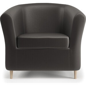 Кресло Шарм-Дизайн Евро Лайт шоколадная экокожа