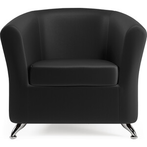 Кресло Шарм-Дизайн Евро черная экокожа