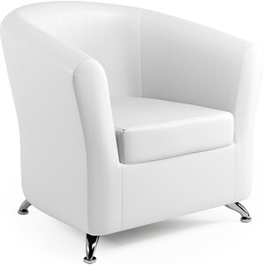 Кресло Шарм-Дизайн Евро белая экокожа кресло шарм дизайн евро лайт экокожа красный