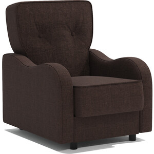 Кресло для отдыха Шарм-Дизайн Классика В шоколадная рогожка кресло для отдыха либерти тк 233