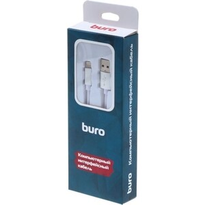 Кабель Buro BHP RET LGHT-W USB (m)-Lightning (m) 1м белый