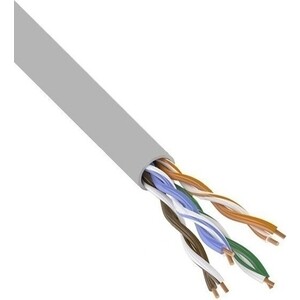 

Кабель сетевой (витая пара) Buro UTP 4 пары cat5E solid 0.40мм Cu 305м серый, UTP 4 пары cat5E solid 0.40мм Cu 305м серый