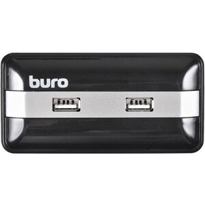 Разветвитель USB Buro BU-HUB7-U2.0 7порт. черный
