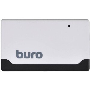 Устройство чтения карт памяти USB2.3 Buro BU-CR-2102 белый устройство для чтения карт памяти orico orico cl4d a3 bk bp