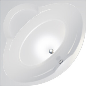 Акриловая ванна Triton Троя 150x150 на каркасе (Щ0000046092) акриловая ванна abber 180х85 на каркасе слив перелив ab9327