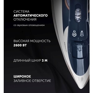 Утюг Polaris PIR 2695AK синий/роз зол