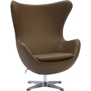 Кресло Bradex Egg Chair коричневый (FR 0744) кресло bradex egg chair красный fr 0481
