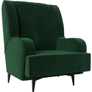 Кресло Лига Диванов Неаполь велюр зеленый (111953) кресло лига диванов флорида велюр голубой 112281