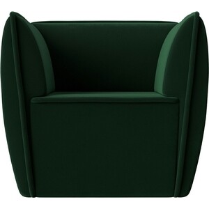 Кресло Лига Диванов Бергамо велюр зеленый (111982)