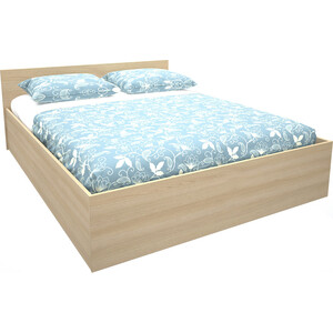 Кровать МДК КР13 дуб млечный кровать чердак со шкафом капризун капризун 11 р445 дуб млечный