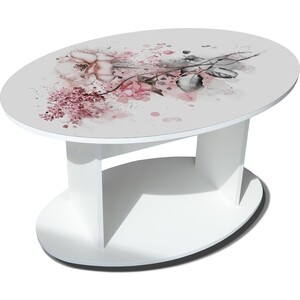 Журнальный столик Бител Верона В2 белый (BTL10000611) регенерированный деревянный журнальный столик 70x70x38 см
