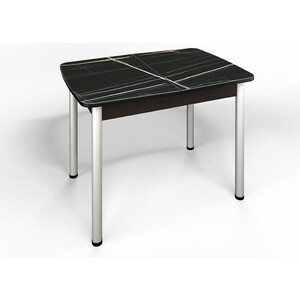 Стол Бител Флорида СМ-3 ножки сталь, венге/серебро (BTL10000497) мебелик стол раскладной венге