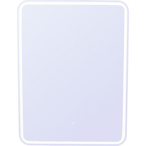 Зеркальный шкаф Style line Каре 55х80 с подсветкой, сенсорный выключатель (СС-00002334) зеркальный шкаф 60x80 см белый r style line каре сс 00002274