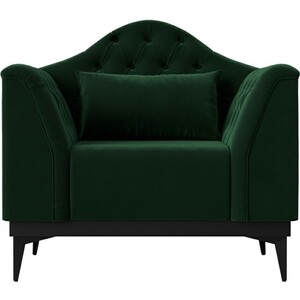 Кресло Лига Диванов Флорида велюр зеленый (112283)