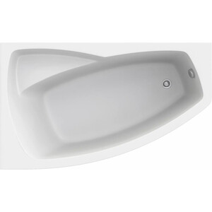 Акриловая ванна BAS Камея Pro 150х90 левая, с каркасом, без гидромассажа (В А0117) акриловая ванна bas камея pro 160х95 левая с каркасом без гидромассажа в а0119