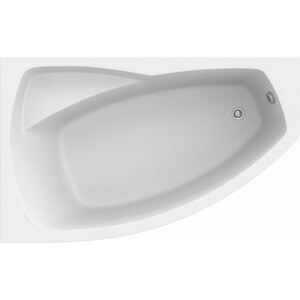 Акриловая ванна BAS Камея Pro 170х105 левая, с каркасом, без гидромассажа (В А0121) акриловая ванна bas камея pro 160х95 левая с каркасом без гидромассажа в а0119
