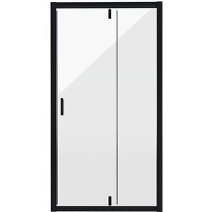 Душевая дверь Niagara Nova 80х195 прозрачная, черная (NG-83-8AB) душевая дверь niagara nova 90х195 прозрачная холодное золото ng 43 9ag