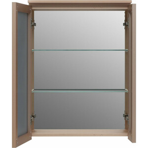 Зеркальный шкаф De Aqua Алюминиум 70х76,5 с подсветкой, медь (261765)