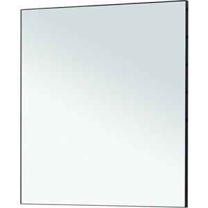 Зеркало De Aqua Сильвер 70х75 черный (261671) зеркало de aqua сильвер 80х75 с подсветкой серебро 261664 261780