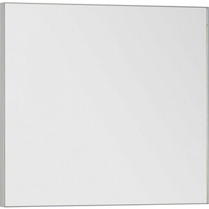 Зеркало De Aqua Сильвер 80х75 с подсветкой, серебро (261664, 261780) зеркало для ванной ориент с подсветкой 40x80 см серебро