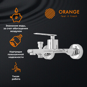 Смеситель для ванны Orange Line хром (M06-100cr)