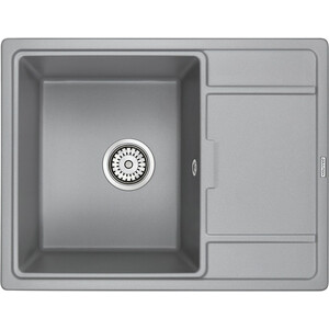 Кухонная мойка Paulmark Weimar 65х50 серый металлик (PM216550-GRM) радиотелефон panasonic kx tg6821 серый металлик