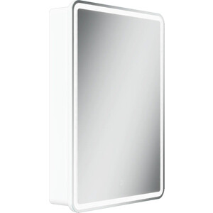 Зеркальный шкаф Sancos Diva 60х80 с подсветкой, сенсор (DI600) зеркальный шкаф grossman адель led 60х80 сенсорный выключатель 206004