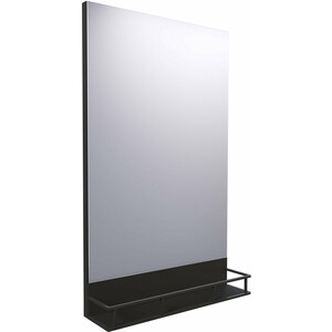 Зеркало Grossman Метрис 50х80 черное (205001) зеркало grossman norma 100х80 led с механическим выключателем 1010080